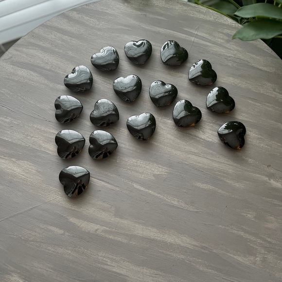 Hematite heart (one) - Picture 4 of 6